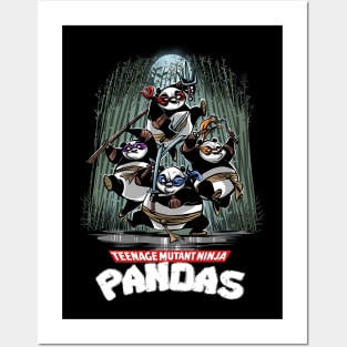 Teenage Mutant Ninja Pandas Posters and Art